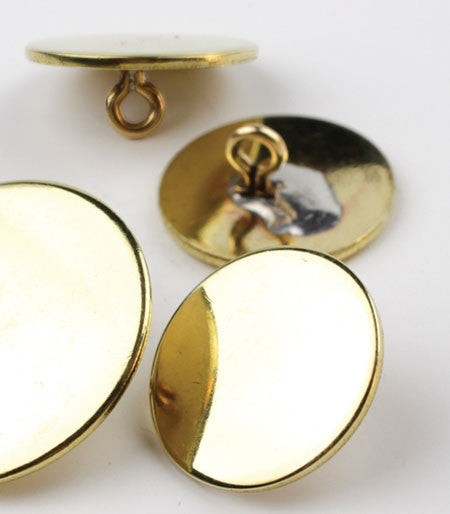 Brass Buttons Large or Small 5PK