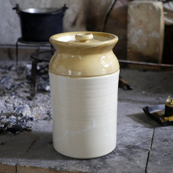 Lidded Crock Quart – Townsends