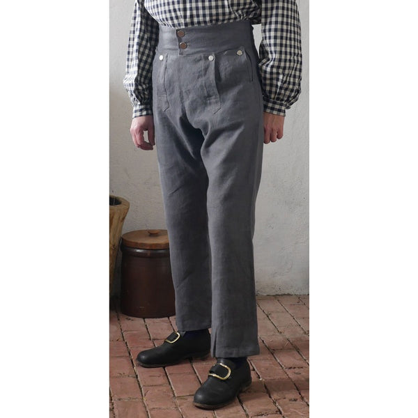 Men's Narrow Fall Trousers 1800-1825 (CW SS M-04) - Nehelenia Patterns