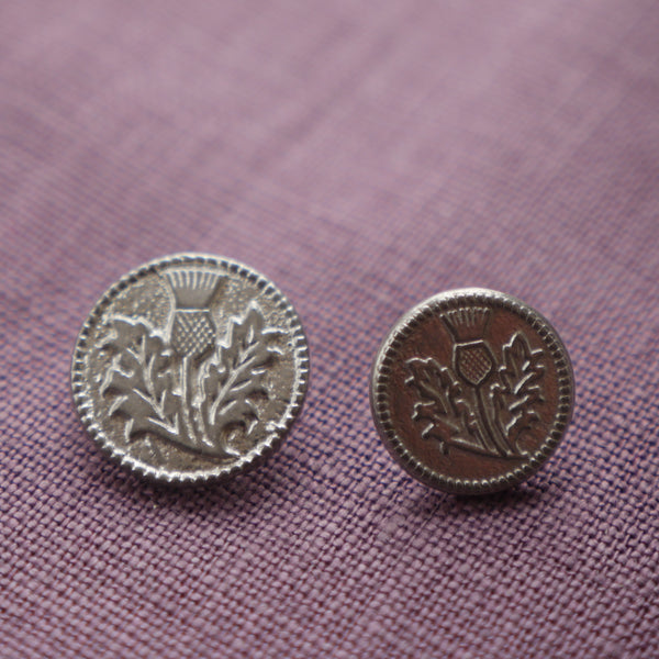 Thistle Button 3/4 or 5/8 Pack of Ten – Townsends