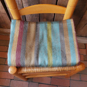 Colorful Alpaca Wool Blanket