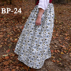 Drawstring Skirt - Printed