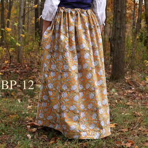 Drawstring Skirt - Printed