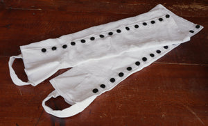 Finished White, Thigh-High Gaiters