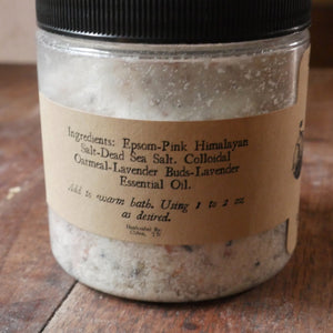 Salt Soak - Lavender & Oatmeal