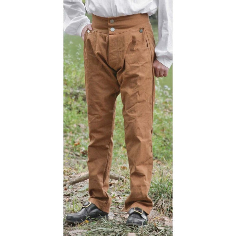 Fly Front Trousers-In Stock