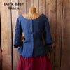 Ladies' Sleeved Bodice - Solid Linen