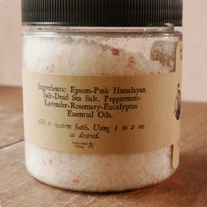 Salt Soak - Sore Muscle