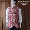 Block Printed 1770's Waistcoat