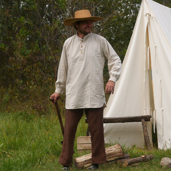 19th Century Trade Shirt in Osnaburg – Townsends