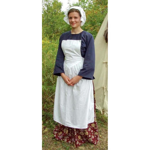 Pinner Apron in White Muslin – Townsends