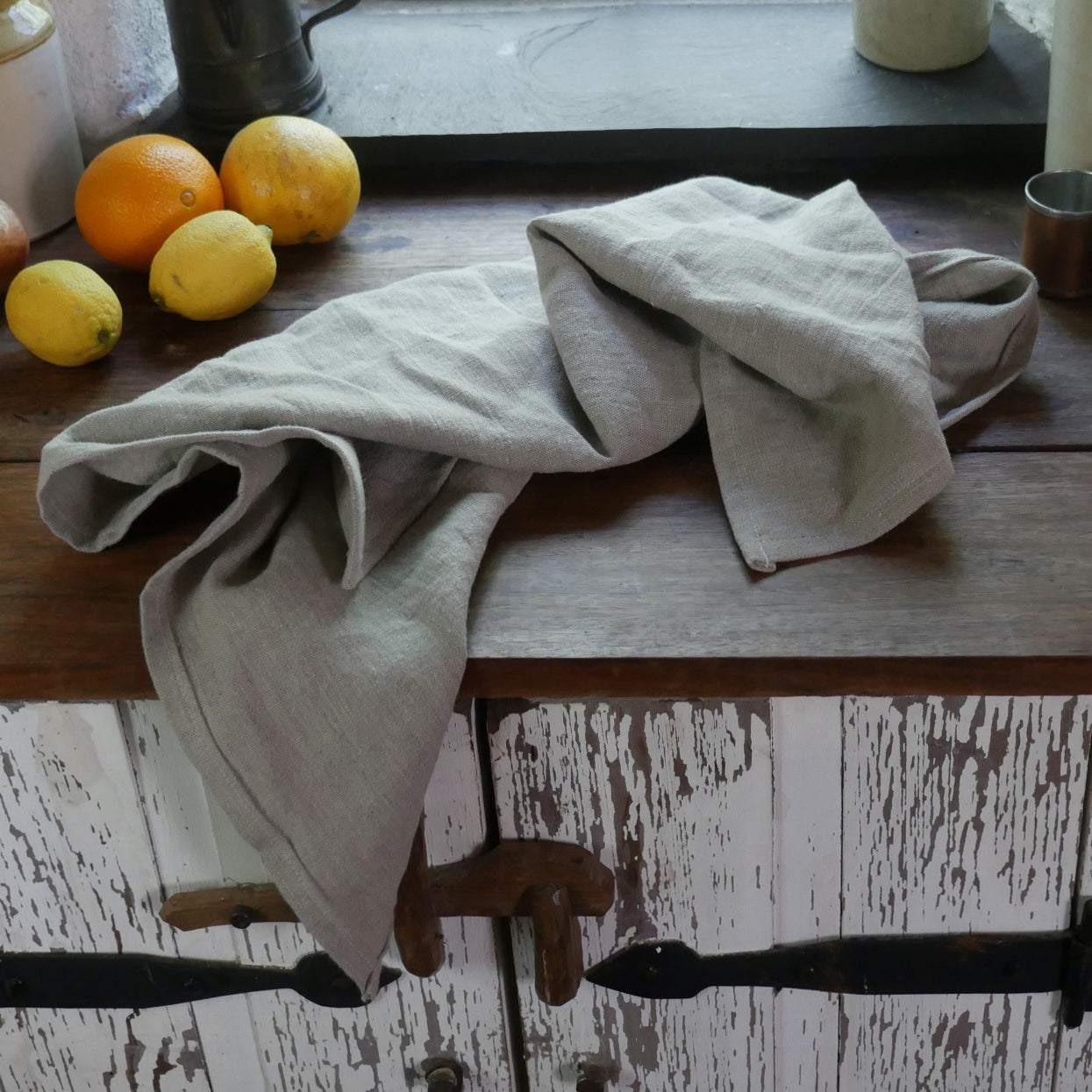 Stonewashed Linen Kitchen Towel – Neighborly