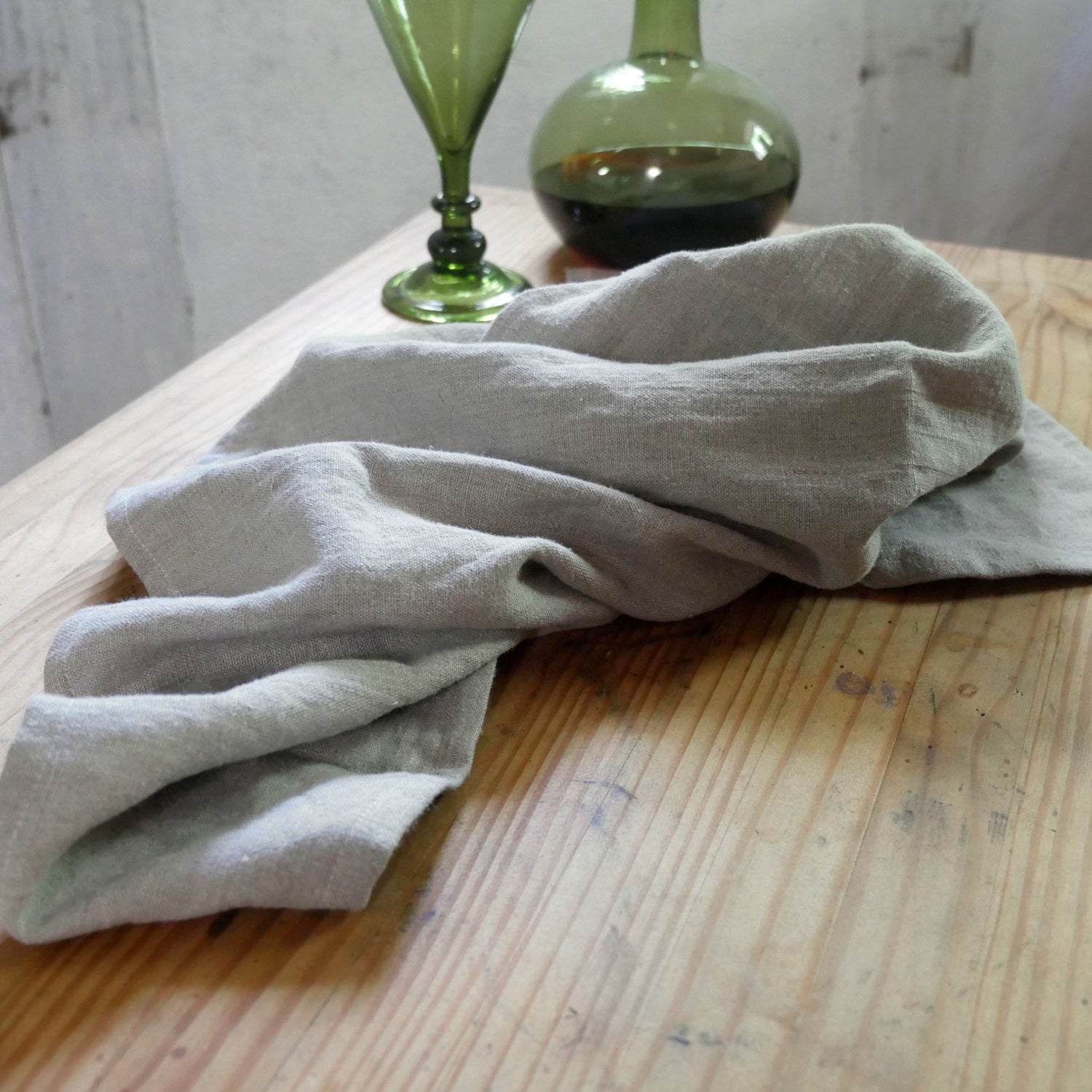 Natural Linen Kitchen Towel – MARCH